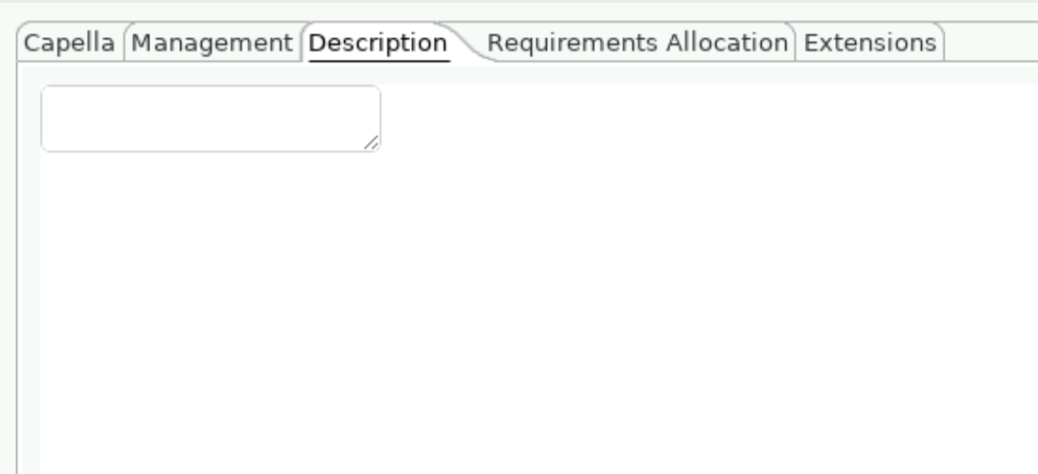Description Editor